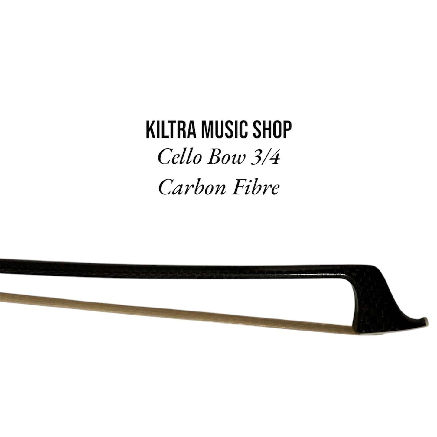 Cello Bow 3/4 Carbon Fibre