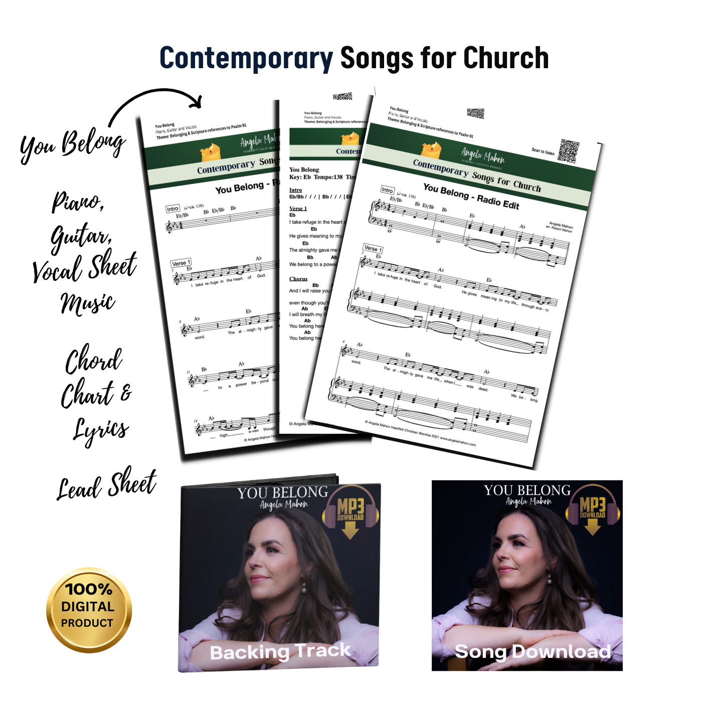 Worship music bundle for Psalm 91 reflection and prayer