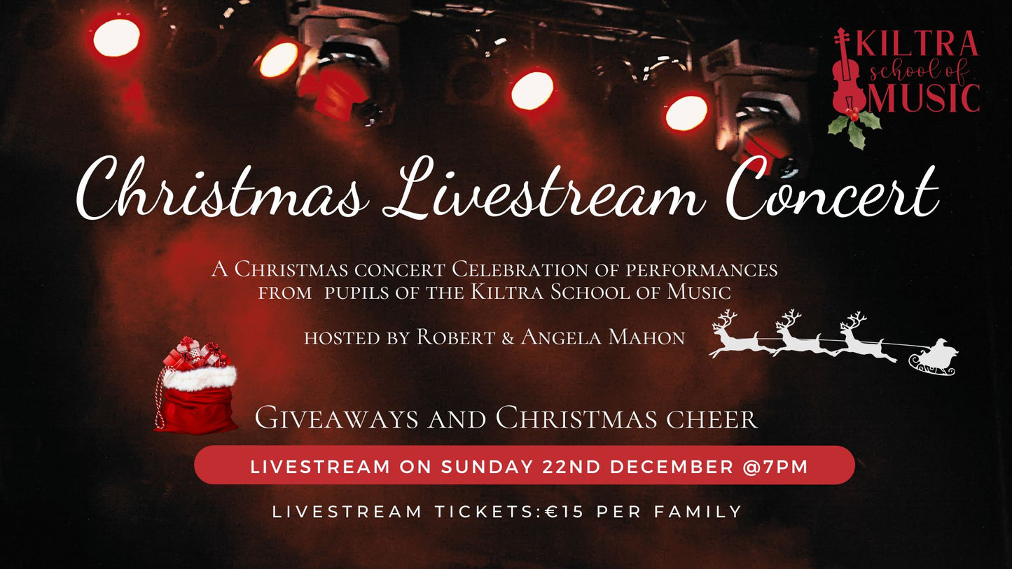 Kiltra Music - Livestream Christmas Concert 2024