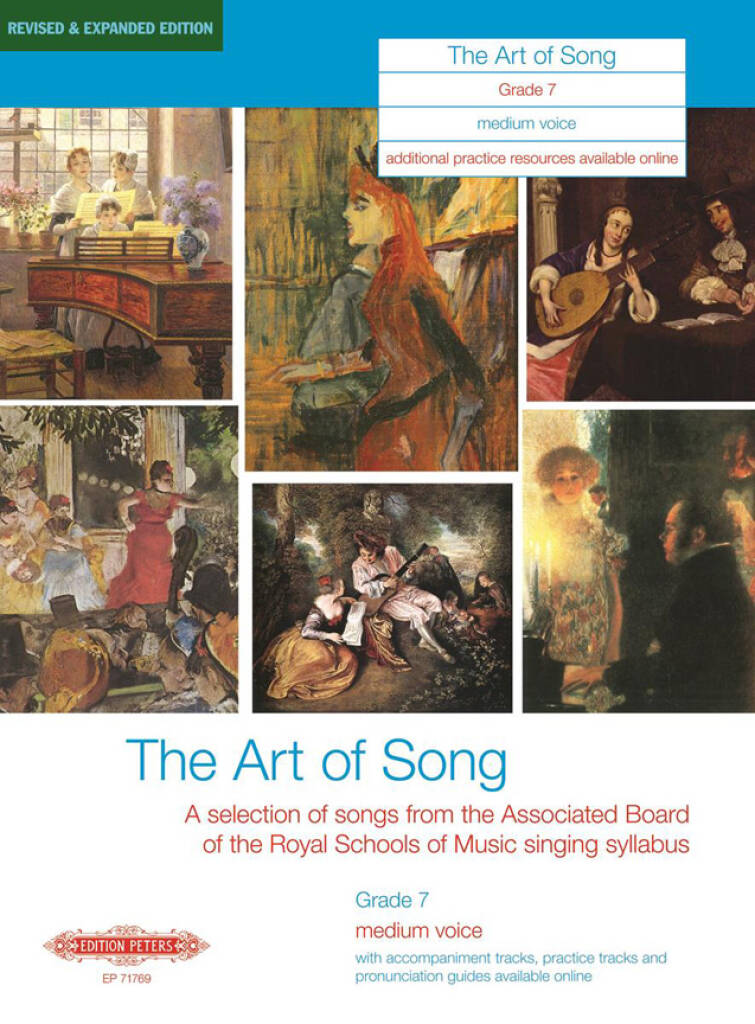 Edition Peters Art of Song Vocal Album – Revised Grade 8 Version