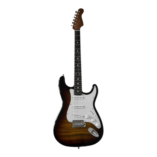 Smiger Electric Guitar Complete Starter Pack – Sunburst