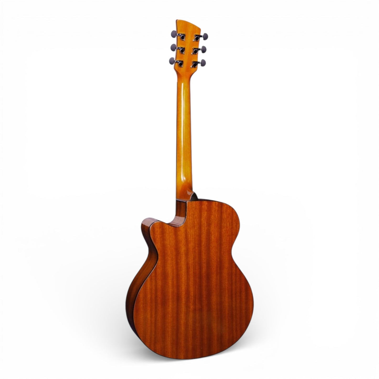 Brunswick Grand Auditorium Cutaway Acoustic Guitar - Gloss Mahogany - Kiltra Music Shop