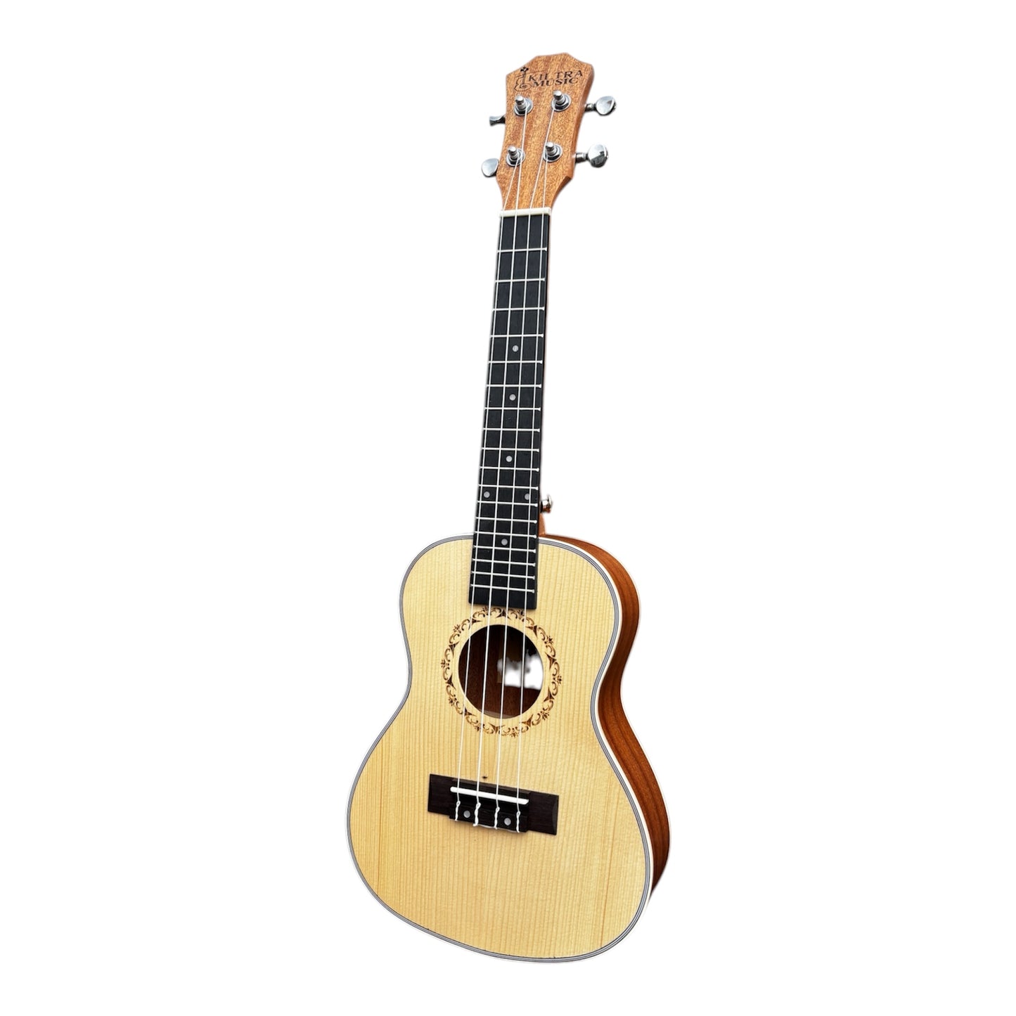 Kiltra Music Concert Ukulele Starter Pack with TGI Bag & Method Book