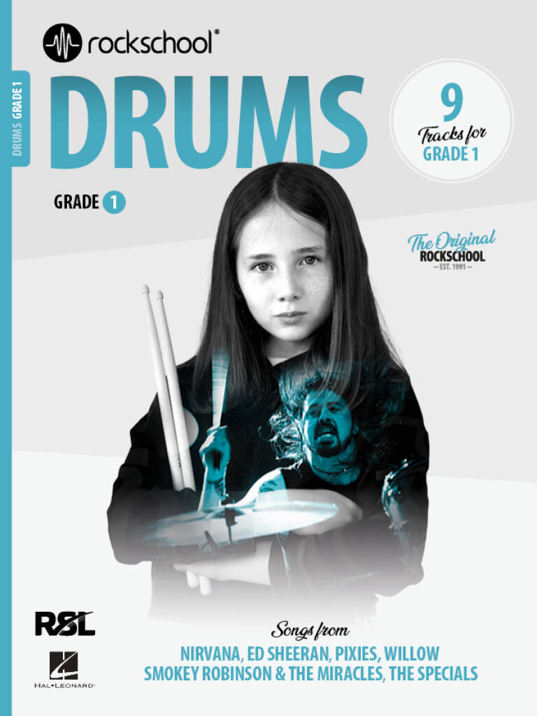 Beginner Drumming with Rockschool Grade 1, 2024 Pop Rock Tracks