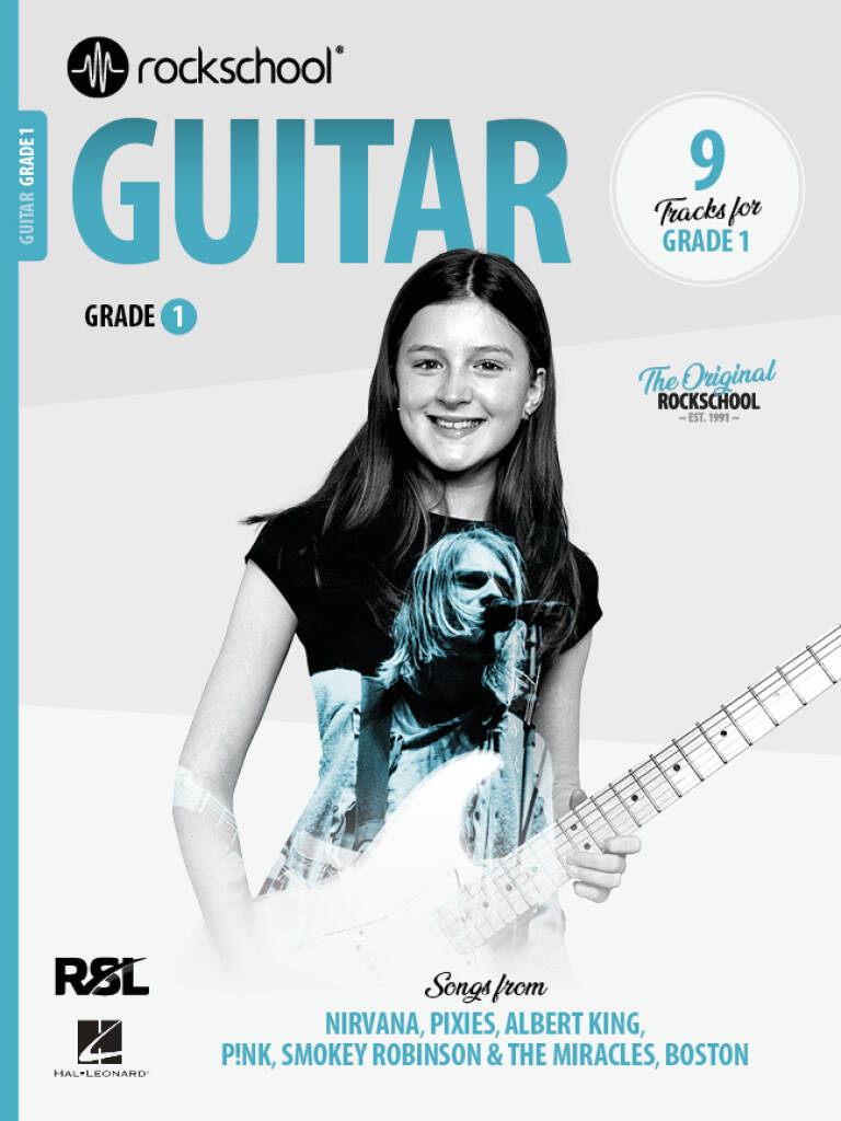 Grade 1 Electric Guitar Book 2024 Featuring Pop Rock Songs