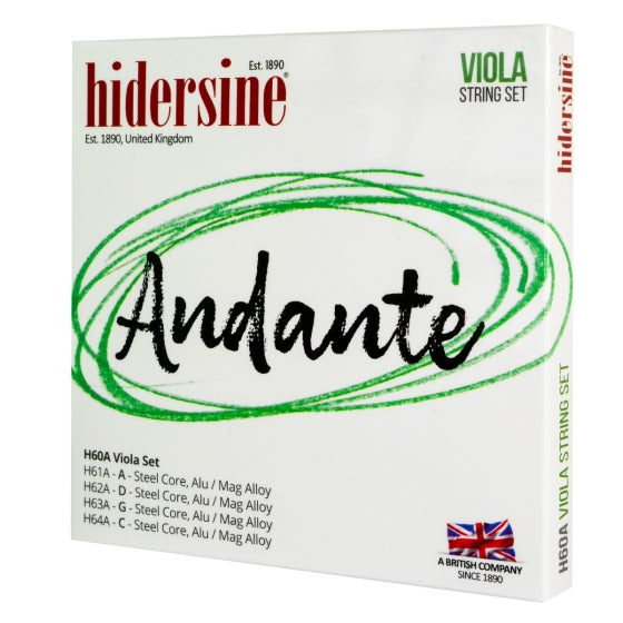 Hidersine Andante Viola String Set 16" - 15" - Kiltra Music Shop