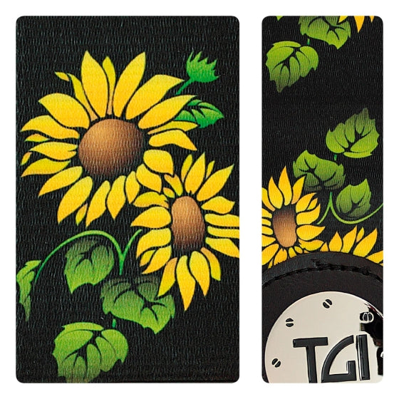 TGI Guitar Strap Sunflowers