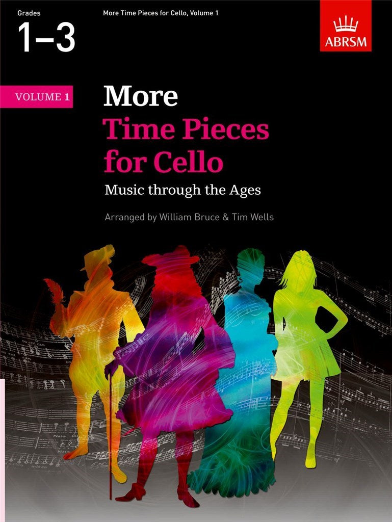Cello repertoire book with historical exam pieces