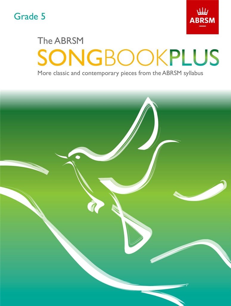 Vocal collection with 2018 ABRSM Grade 5 syllabus songs