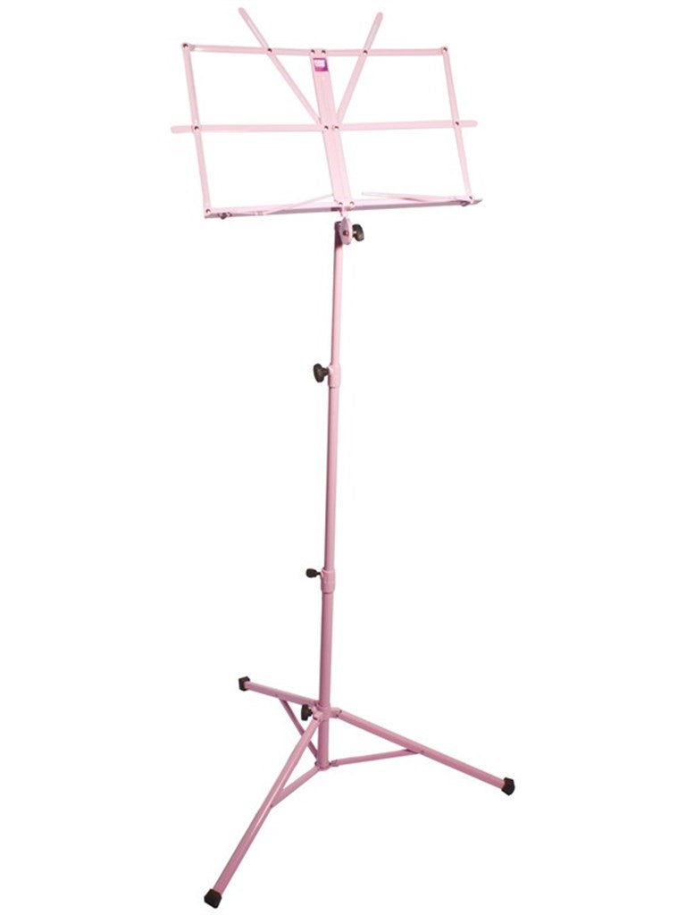 Portable folding music stand with carry bag