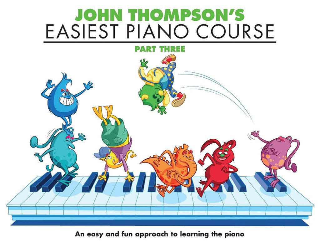 Piano course book 3 for beginner students