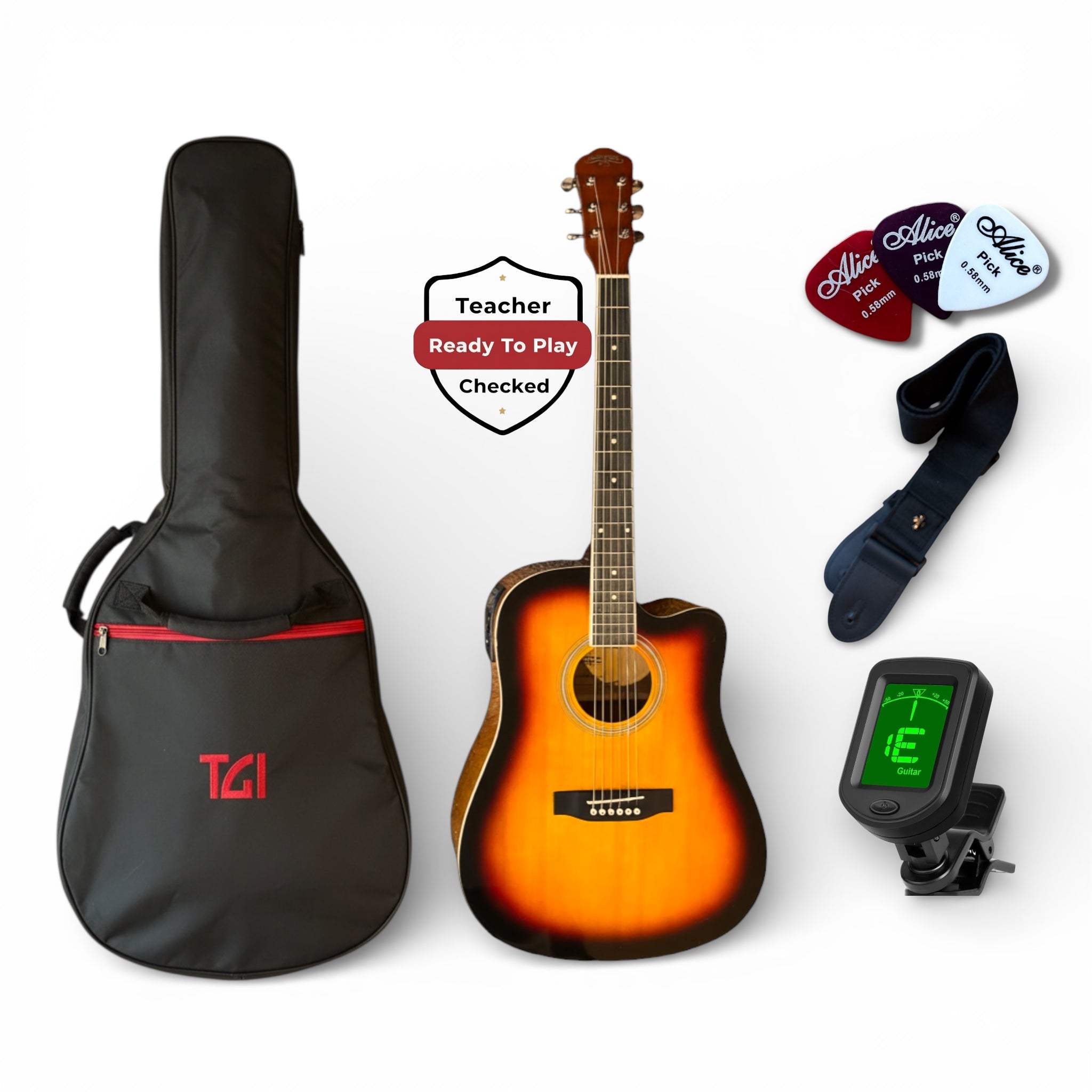 Starter Instrument Bundles – Guitar, Violin, Ukulele & Drum Kits ...
