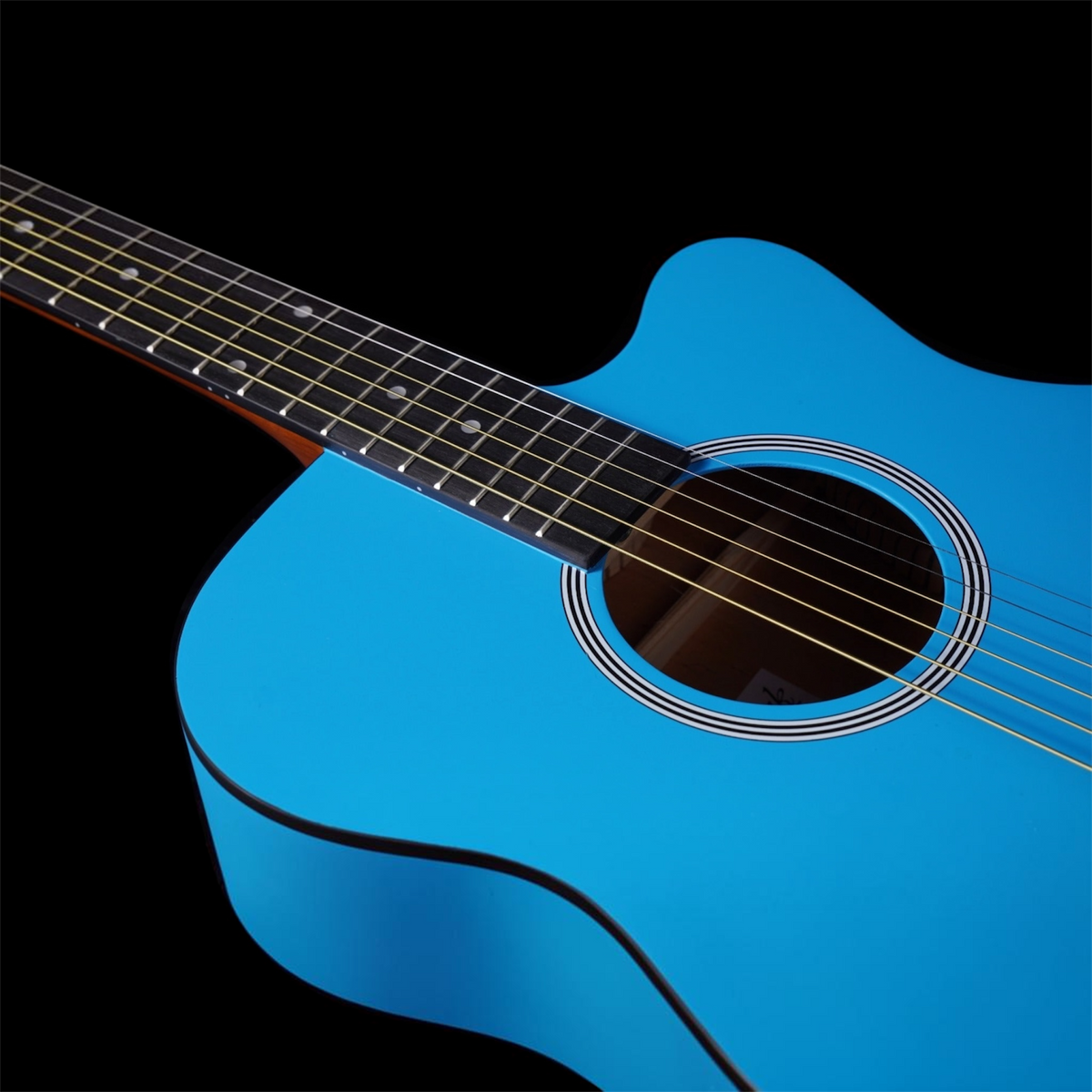 Brunswick BF100 Grand Auditorium Cutaway - Sky Blue