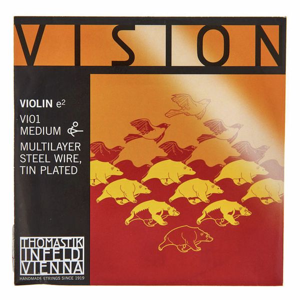 Thomastik Vision Violin E string VI01 Medium 4/4 (Single)