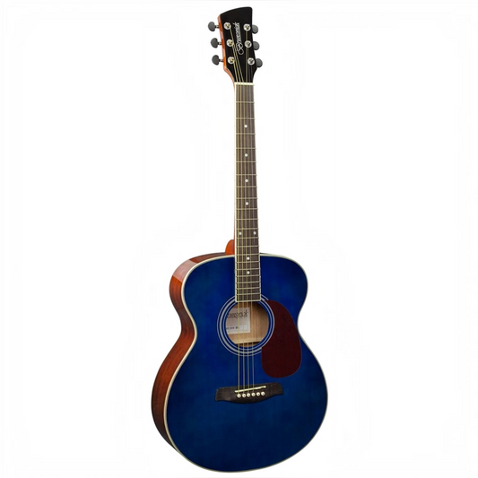 Brunswick BF200 Grand Auditorium Acoustic Guitar - Blue Gloss