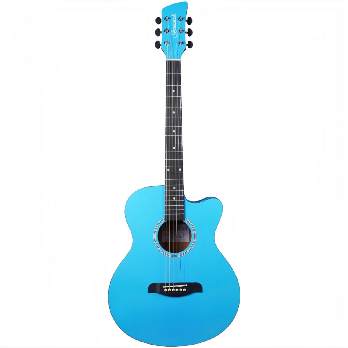 Brunswick BF100 Grand Auditorium Cutaway - Sky Blue
