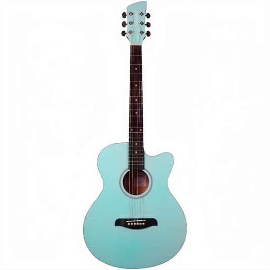 Brunswick BF100 Grand Auditorium Cutaway - Mint Green