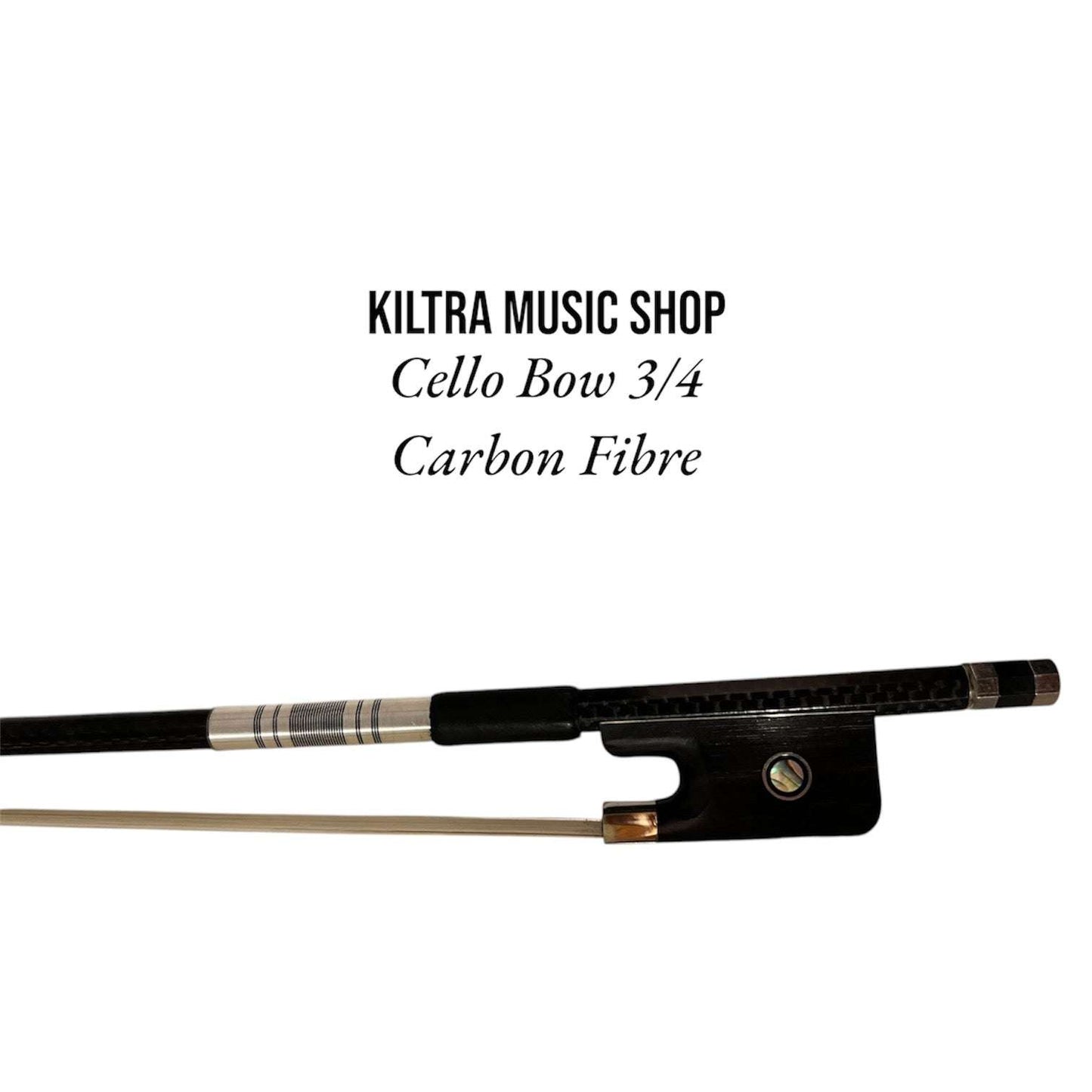 Cello Bow 3/4 Carbon Fibre