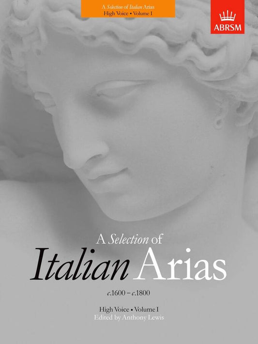 A SELECTION OF ITALIAN ARIAS 1600-1800 - HIGH VOICE | VOLUME I