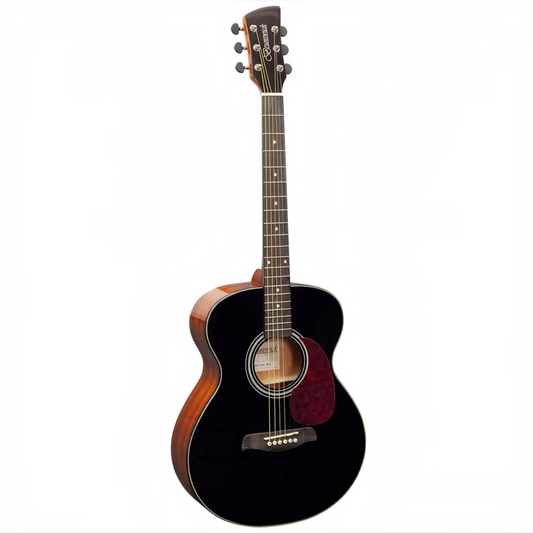 Brunswick BF200 Grand Auditorium Acoustic Guitar - Black Gloss