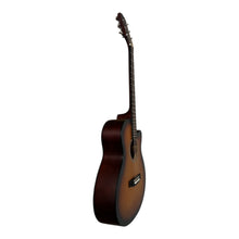 Load image into Gallery viewer, Kiltra A40 Cutaway Acoustic Guitar Matte Sunburst Finish student acoustic guitar with cutaway design
