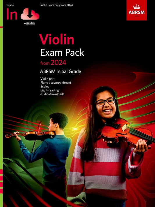 Violin and piano pieces for initial grade with audio

