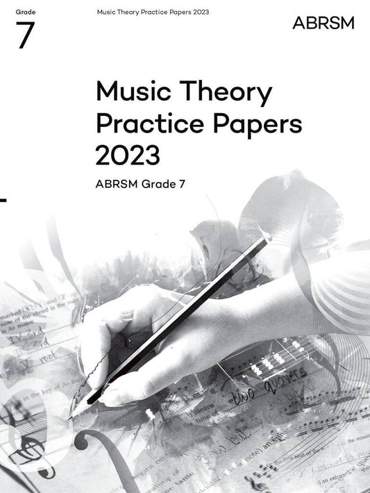Inside view of ABRSM Grade 7 Music Theory exam book

