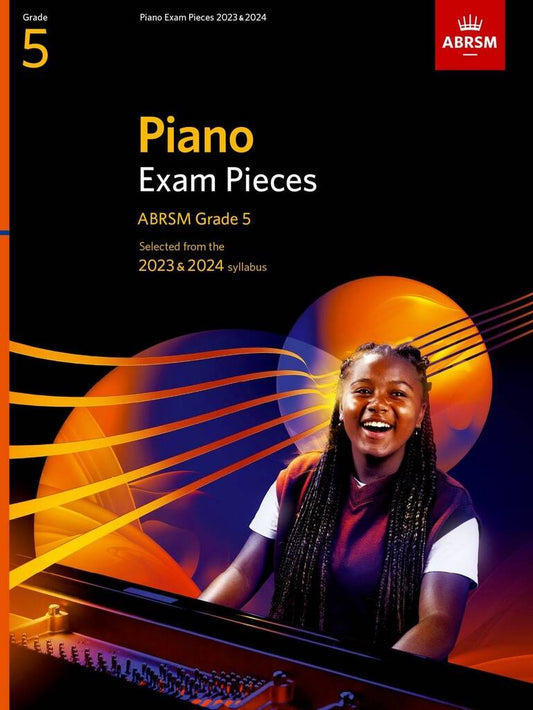 Grade 5 Piano Exam Pieces 2023-2024 ABRSM Softcover Book

