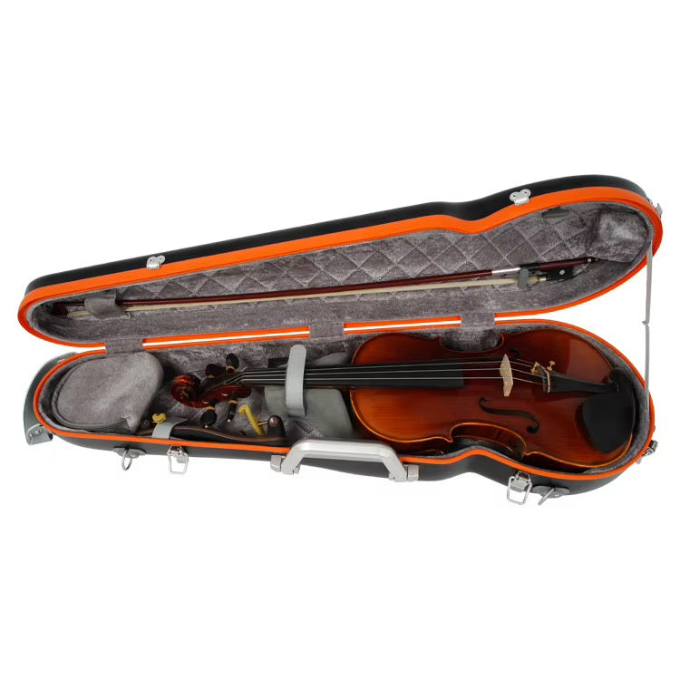 Premium Waterproof 4/4 Violin Case – Hard Shell Contour Case with Padded Straps
