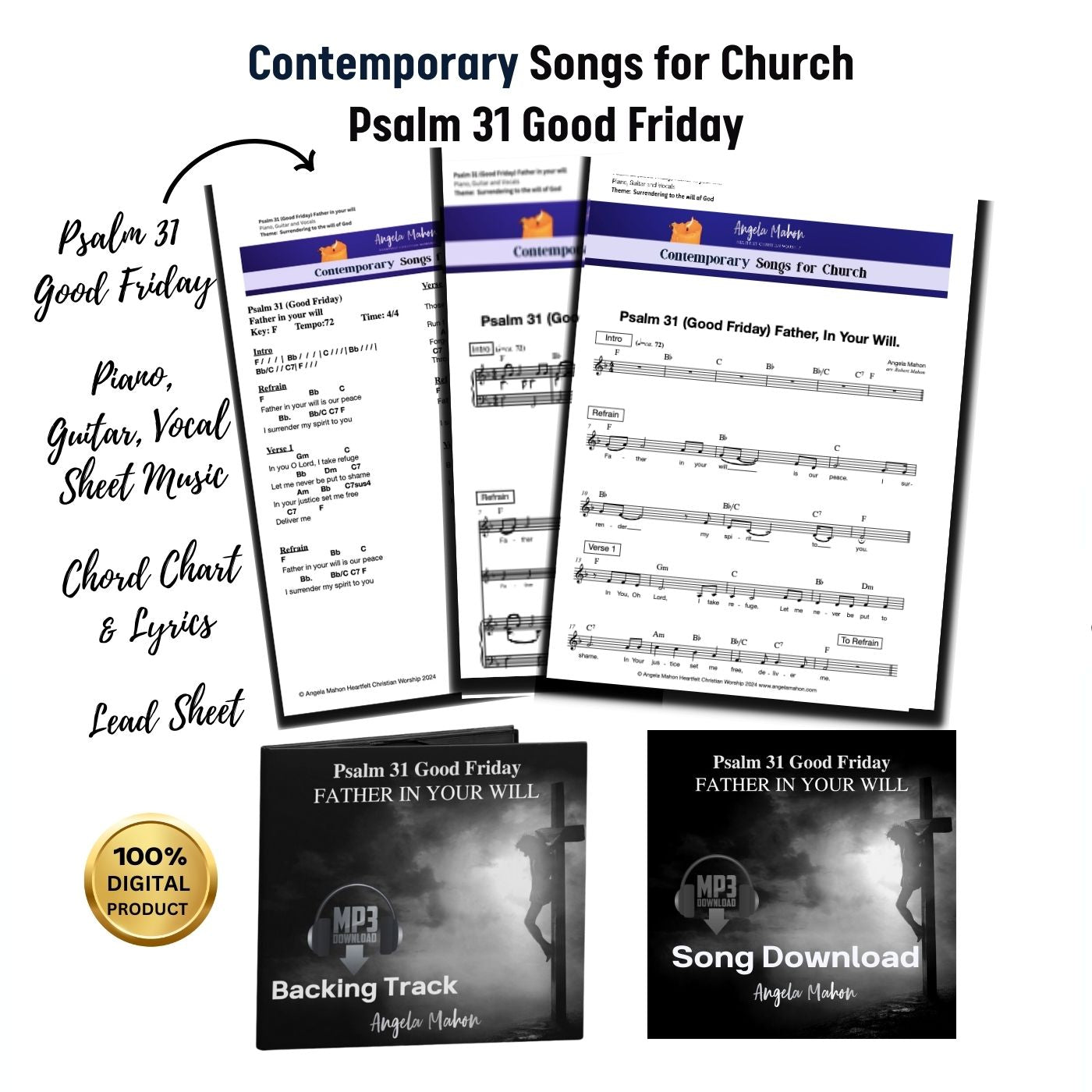 Instructional PDF for using digital song files on all devices

