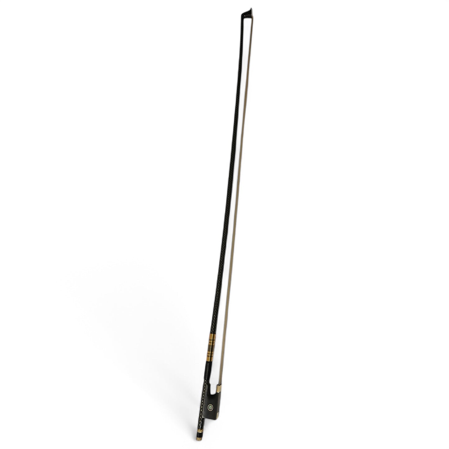 Carbon Fibre 130 Premium Violin Bow full view
