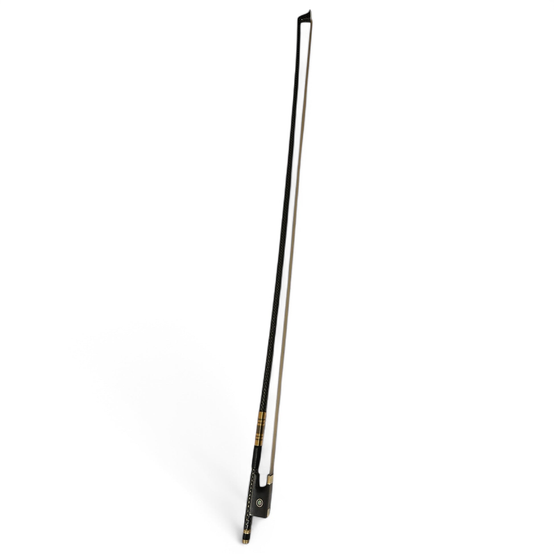 Carbon Fibre 130 Premium Violin Bow full view
