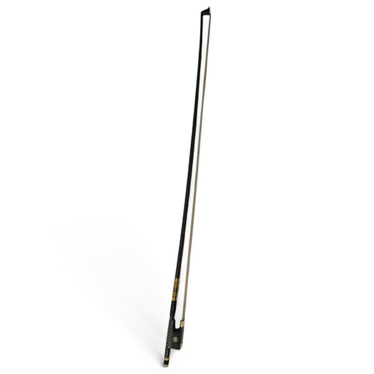 Carbon Fibre 130 Premium Violin Bow full view