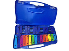Load image into Gallery viewer, Coloured glockenspiel with folding lid




