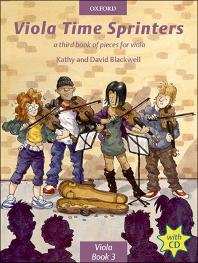 Viola Time Sprinters Book 3 sheet music with CD

