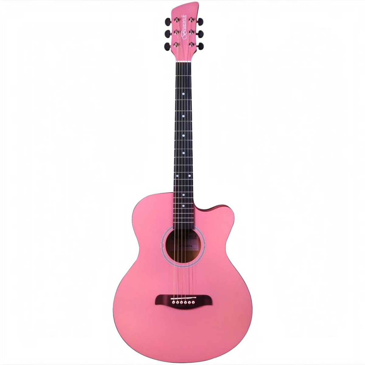 Brunswick BF100 Grand Auditorium Cutaway - Baby Pink