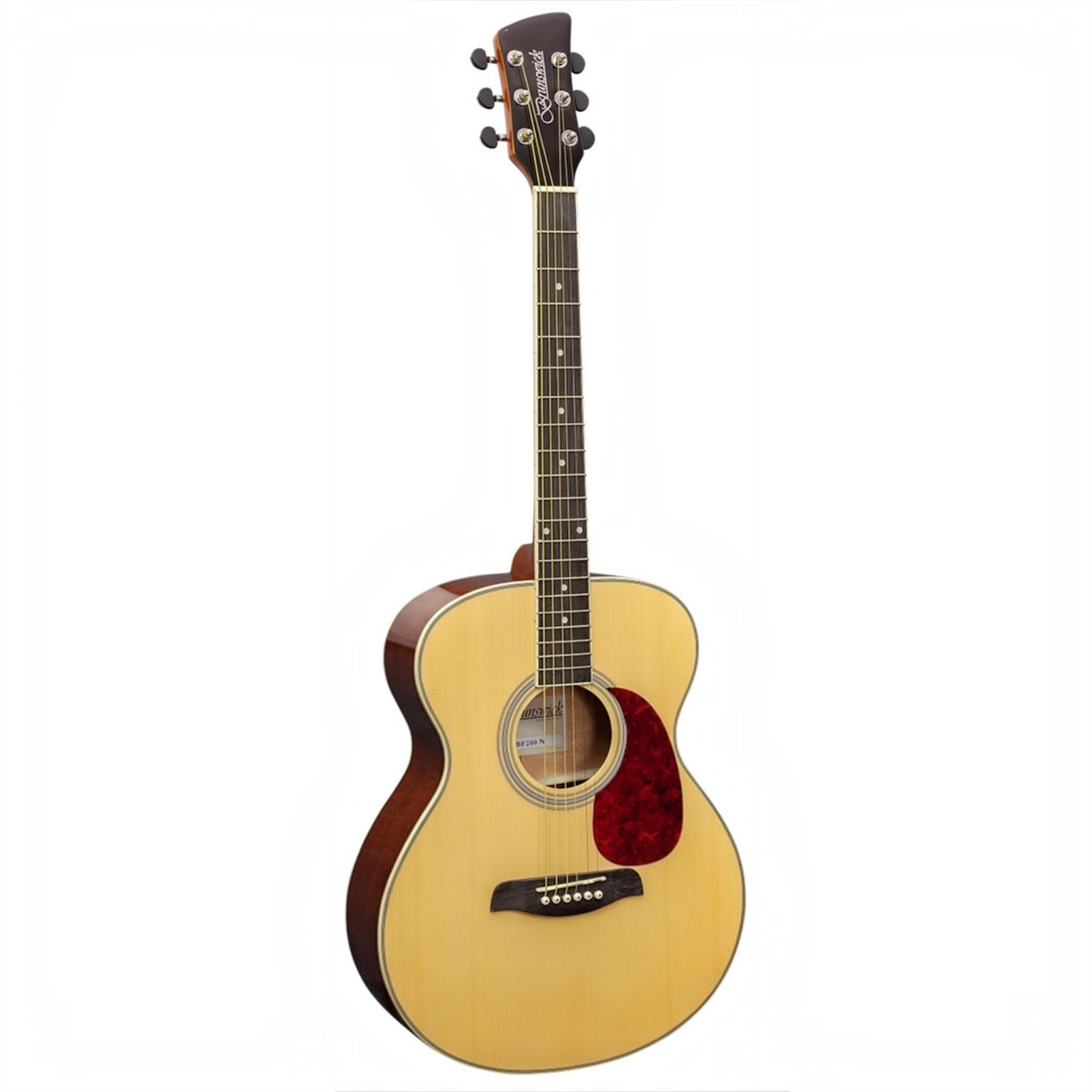 Brunswick BF200 Grand Auditorium Acoustic Guitar - Natural
