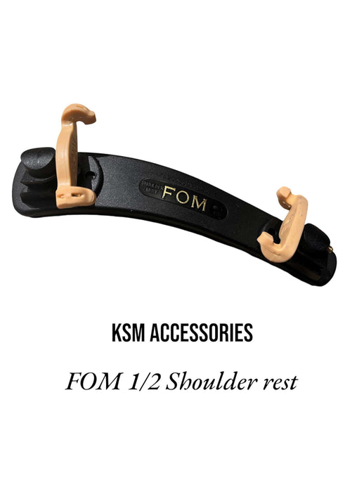 Violin Shoulder Rest, adjustable for 1/2 size with foldable legs.