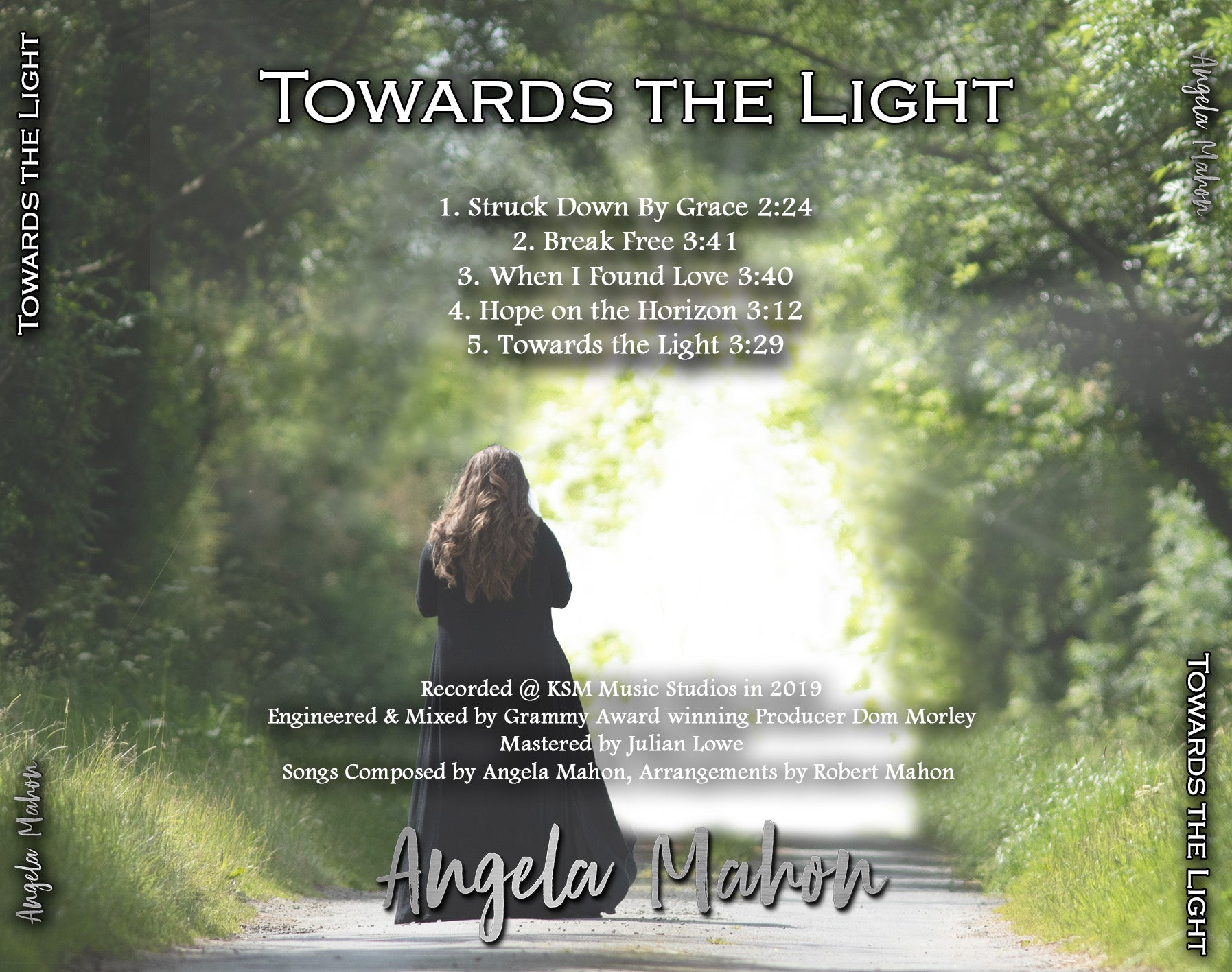 Angela Mahon gospel EP with five original tracks

