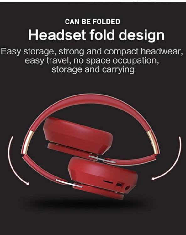Comfortable over-ear wireless headphones

