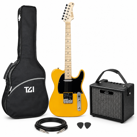 Electric Guitar Starter Pack with Amp & Gig Bag – Gould Tennessee
