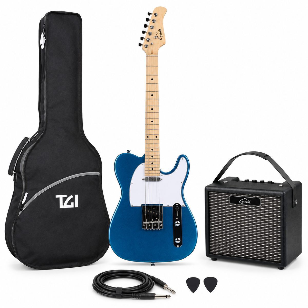 Electric Guitar Starter Pack with Amp & Gig Bag – Gould Tennessee