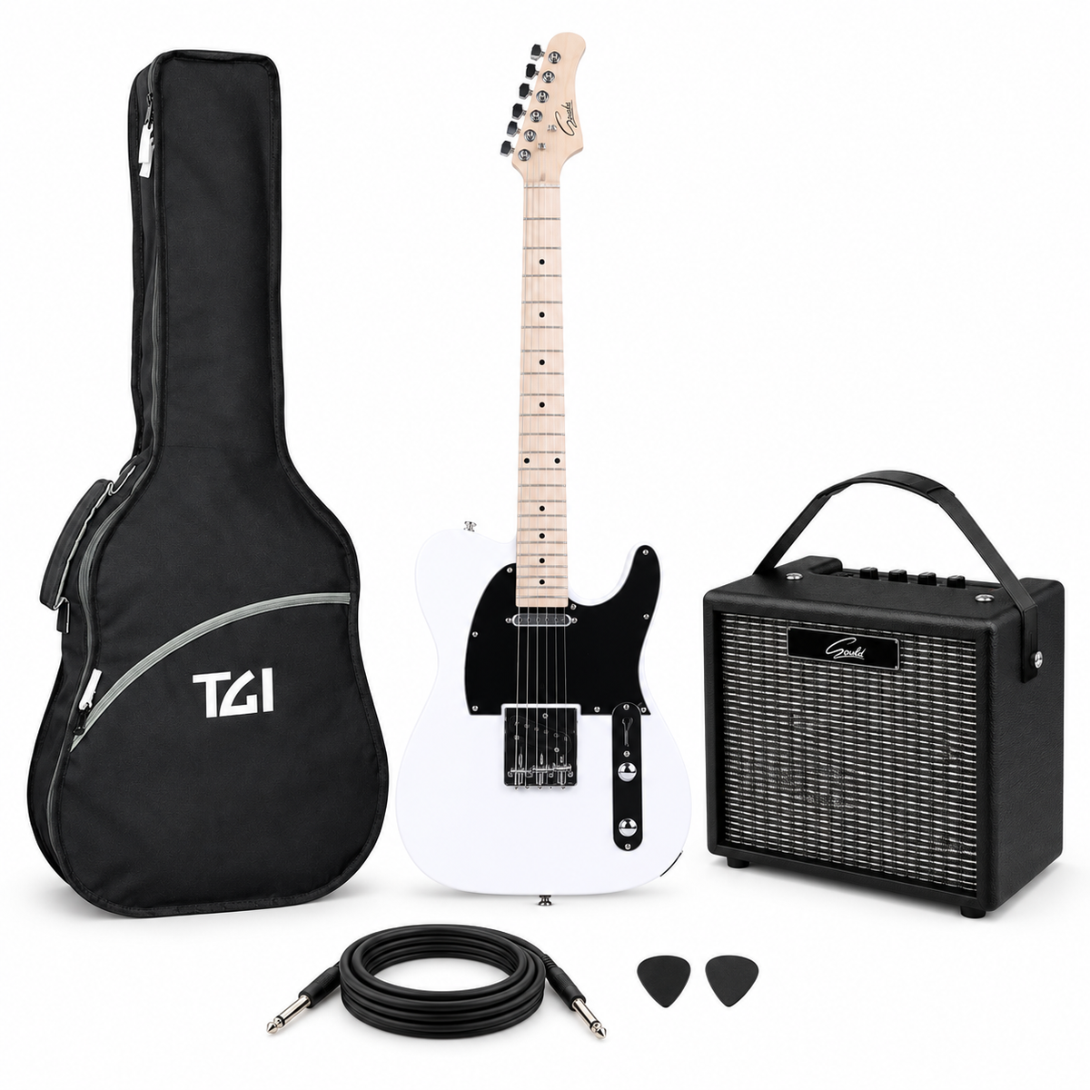 Electric Guitar Starter Pack with Amp & Gig Bag – Gould Tennessee