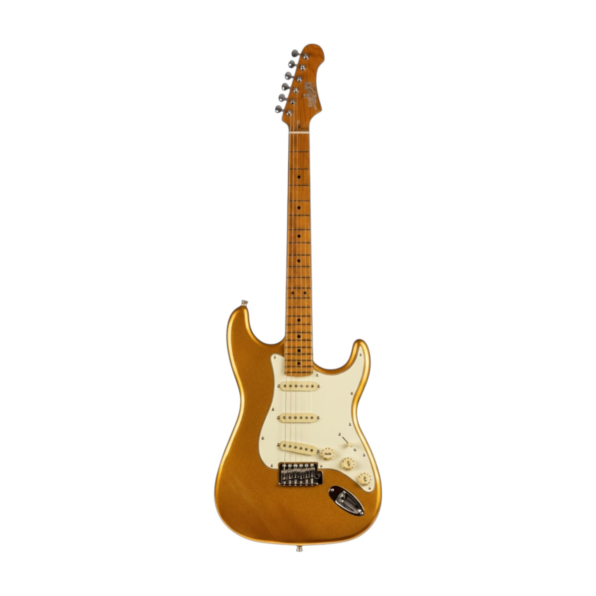 JET JS-300 Electric Guitar – Gold | Roasted Maple Neck