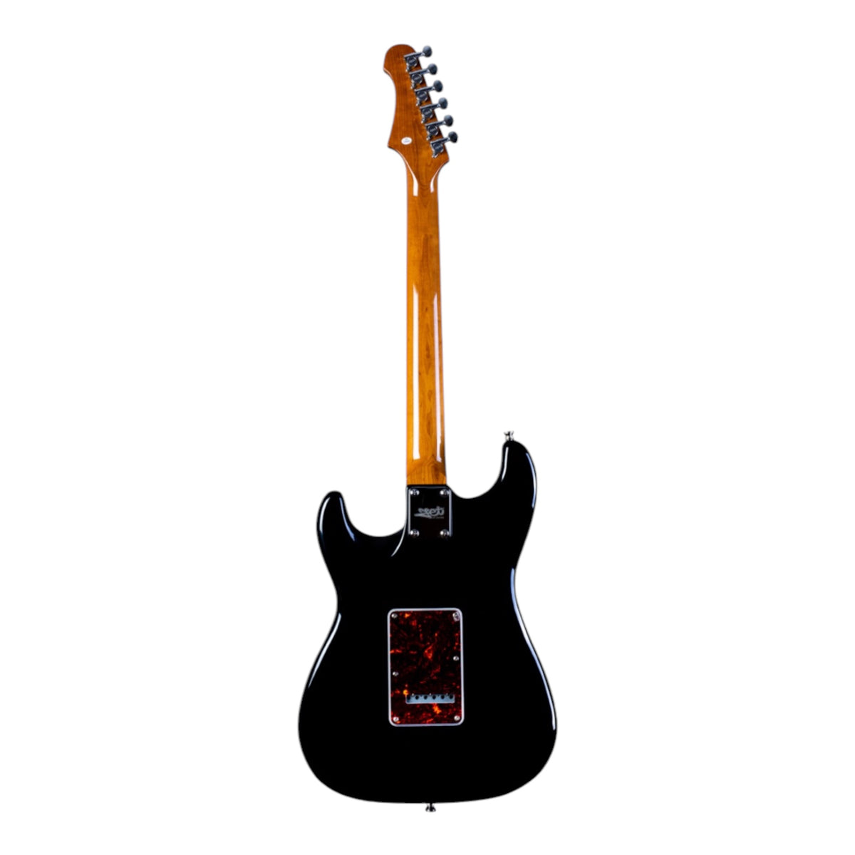 JET JS-300 Electric Guitar – Black | Roasted Maple Neck