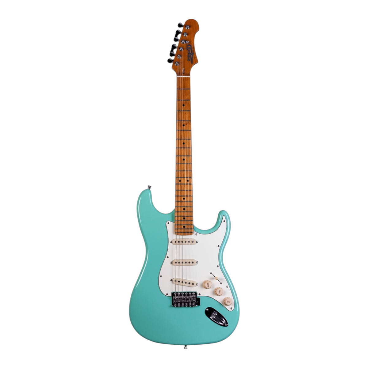 JET JS-300 Electric Guitar – Sea Foam Green | Roasted Maple Neck