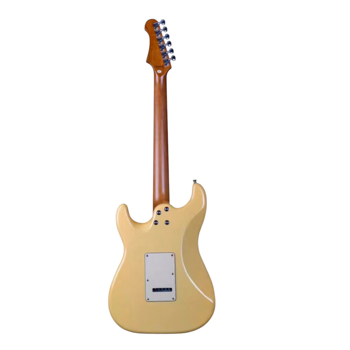 JET JS-400 Electric Guitar – Vintage Yellow | HSS Pickups & Roasted Maple Neck - Kiltra Music Shop