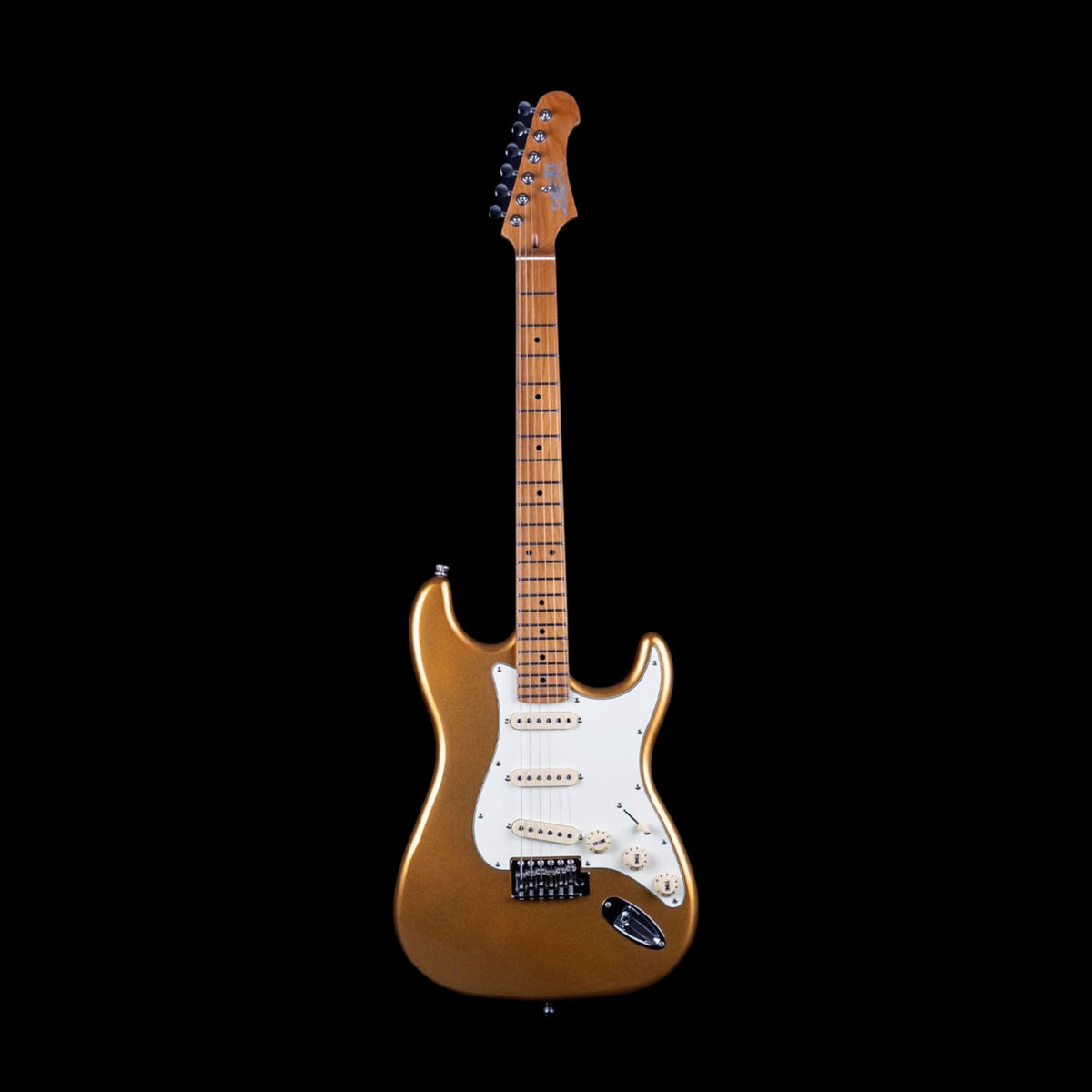 JET JS-300 Electric Guitar – Gold | Roasted Maple Neck