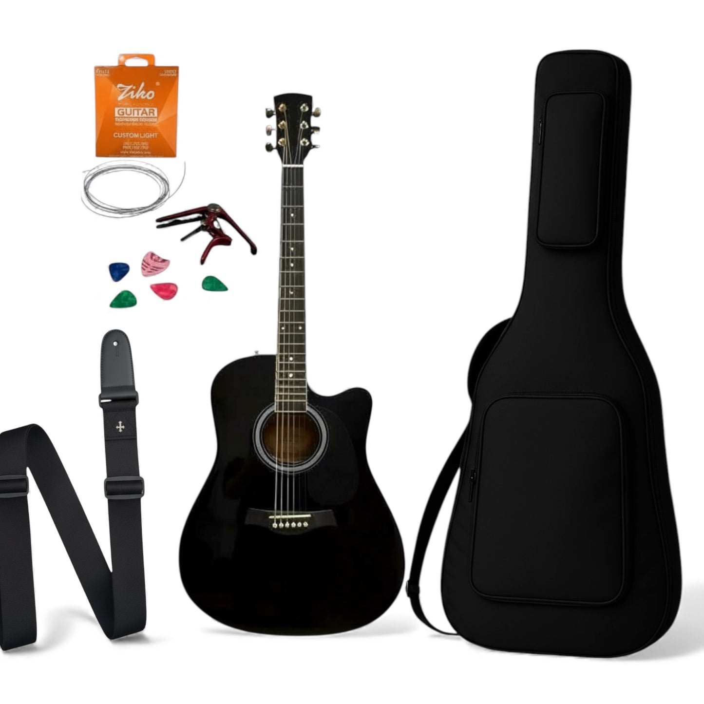 Full-Size Acoustic Starter Pack (41" Gloss - Teacher Set Up)