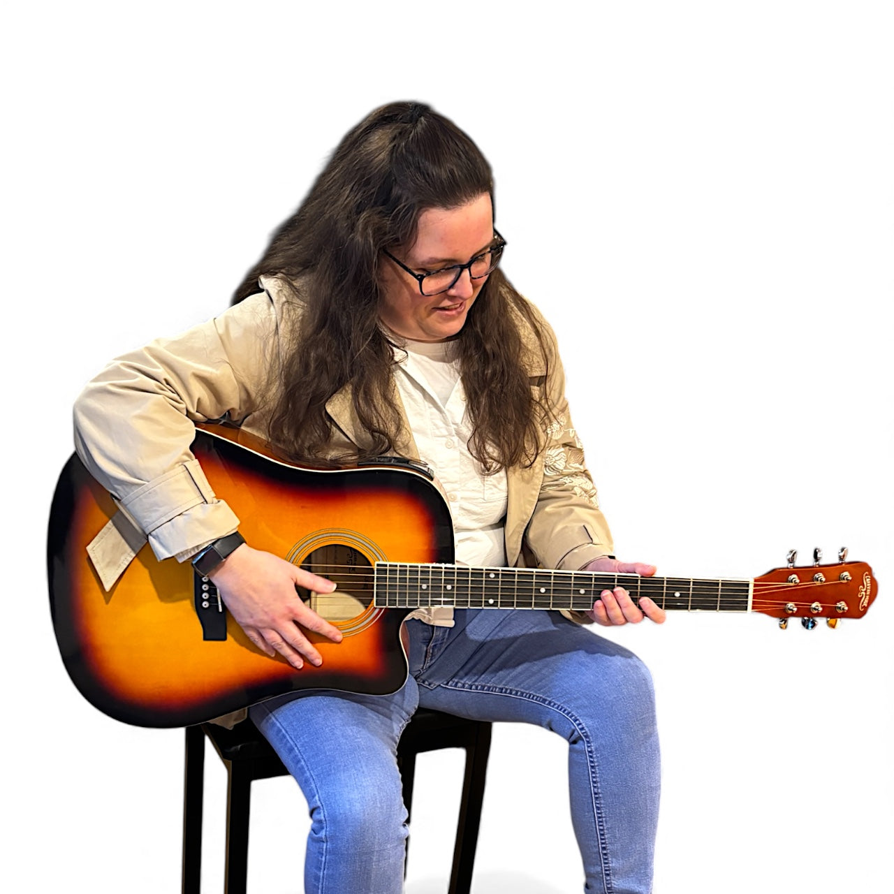 41” Electro-Acoustic Guitar – Pickup Model — €219